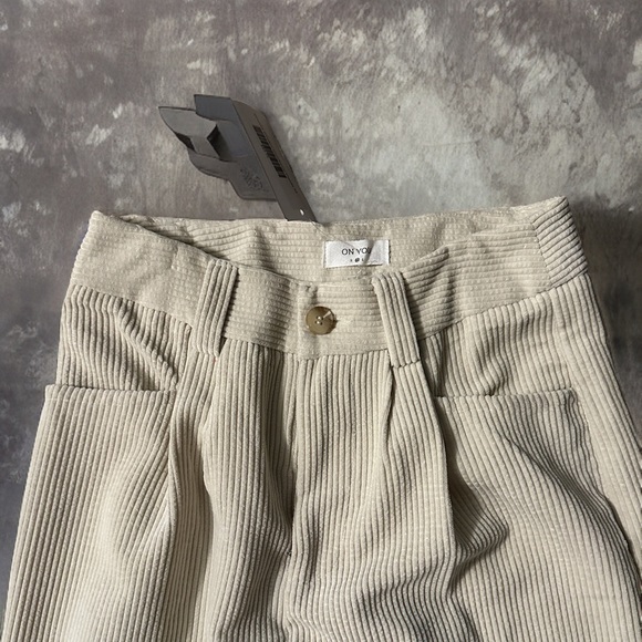 On You Sheina Cream Curdoroy Pants - Picture 6 of 7